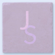 Iniciales superpuestas modernas monogramadas | Púr