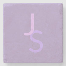 Iniciales superpuestas modernas monogramadas | Púr