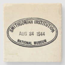 Institución Smithsonian con sello de biblioteca, 1
