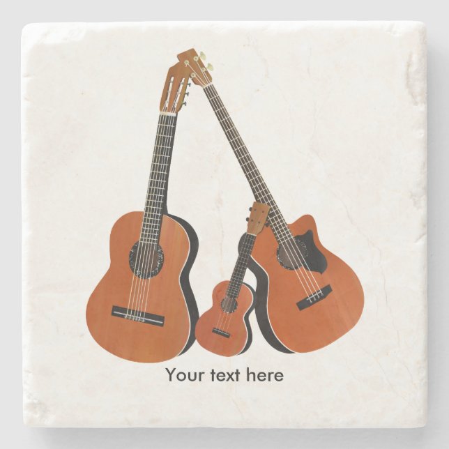 Posavasos De Piedra Instrumentos acústicos (Anverso)