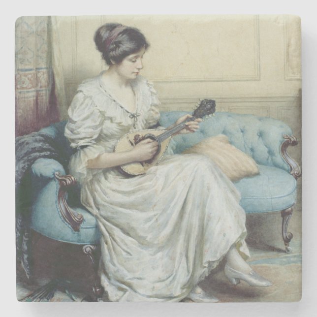 Posavasos De Piedra Interludio musical, 1917 (Anverso)