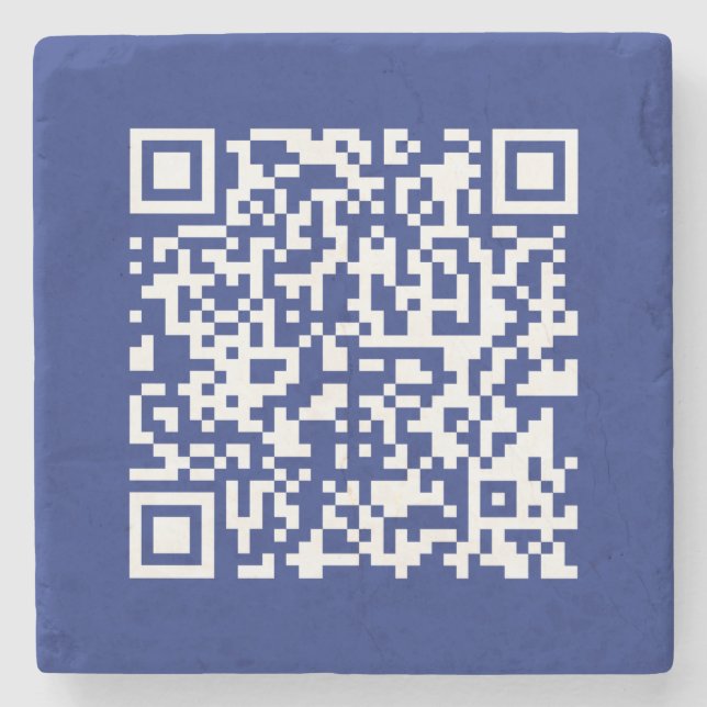 Posavasos De Piedra Introducir URL de código QR generado instantáneame (Anverso)