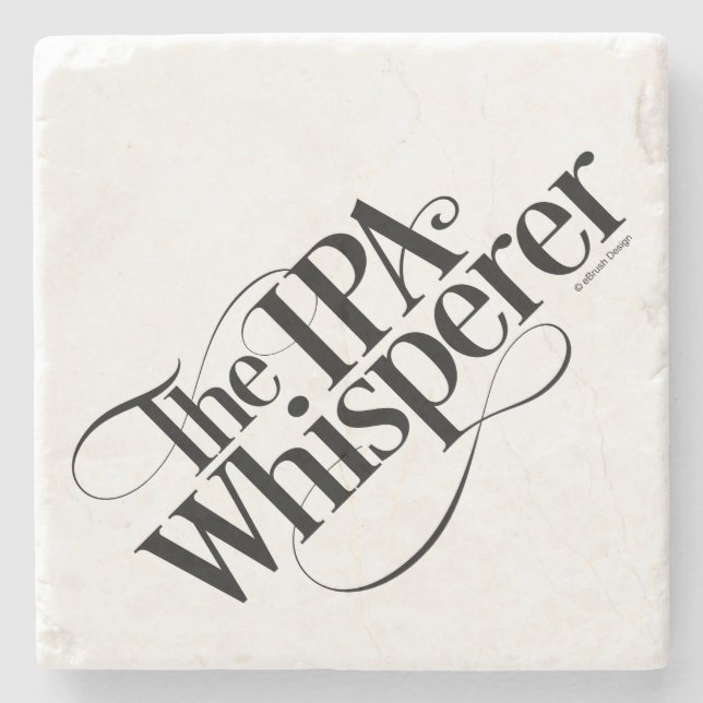 Posavasos De Piedra IPA Whisperer (Anverso)
