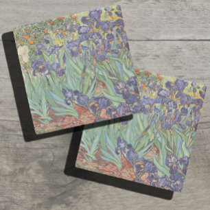 Posavasos De Piedra Iris de Van Gogh Pintura Impresionista