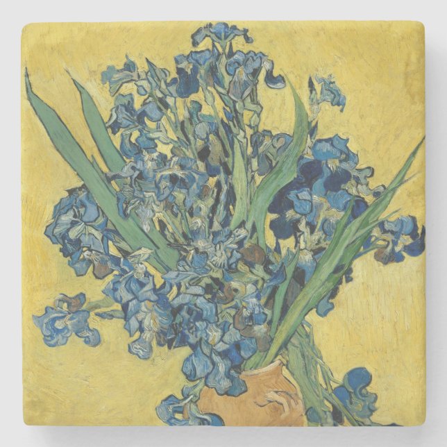Posavasos De Piedra Irises - Bella Artes Vincent van Gogh (Anverso)