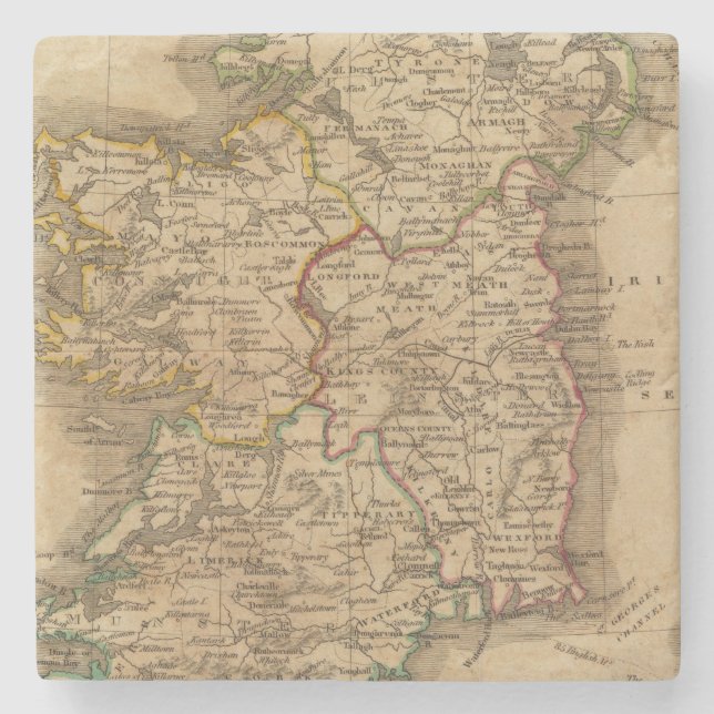 Posavasos De Piedra Irlanda 4 (Anverso)