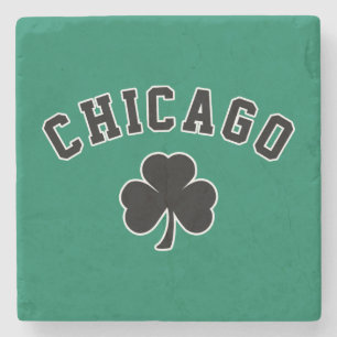 Posavasos De Piedra Irlandés de Chicago
