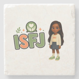 Posavasos De Piedra ISFJ — A Guardiã da Harmonia