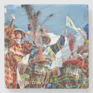 Posavasos De Piedra Islas Vírgenes Mocko Jumbies del St. Croix