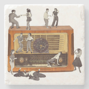 Posavasos De Piedra It is only Rock & Roll