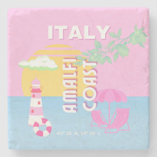 Posavasos De Piedra Italia Viajes arte, Costa Amalfitana, Preppy, Rosa