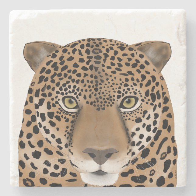 Posavasos De Piedra Jaguar Stone Coaster (Anverso)