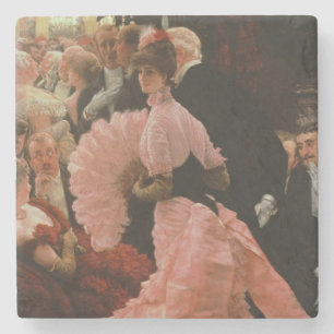 Posavasos De Piedra James Tissot el   la recepción o, L'Ambitieuse