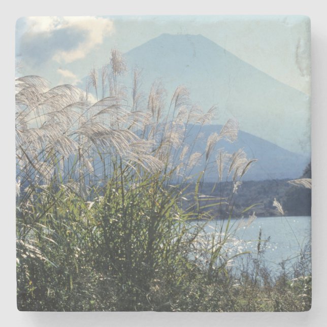 Posavasos De Piedra Japón, Honshu, Yamanashi Pref., Fuji-Hakone-Izu (Anverso)