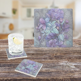 Posavasos De Piedra Jardín de Vinca 