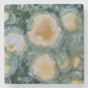Posavasos De Piedra Jasper Oceánico Manchado