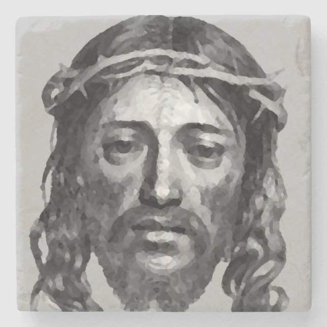 POSAVASOS DE PIEDRA JESUS CHRIST (Anverso)