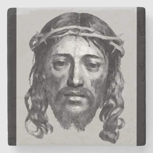 POSAVASOS DE PIEDRA JESUS CHRIST (Anverso)
