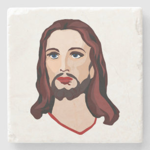 POSAVASOS DE PIEDRA JESUS CHRIST