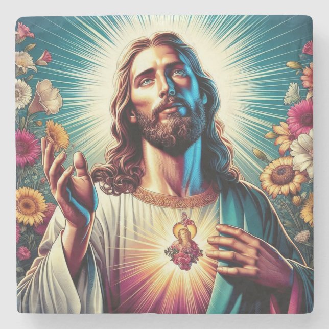 Posavasos De Piedra ¡Jesús gallos! (Anverso)