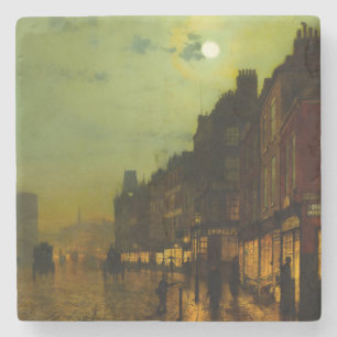 Posavasos De Piedra John Atkinson Grimshaw Glasgow Docks