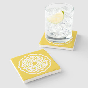 Posavasos De Piedra Jonquil Asian Moods Mandalla
