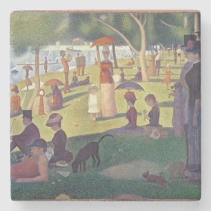 Posavasos De Piedra Jorte Pedro Seurat el el domingo por la tarde en