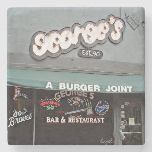 Posavasos De Piedra Jorte, piedra de mármol Co de Atlanta de la