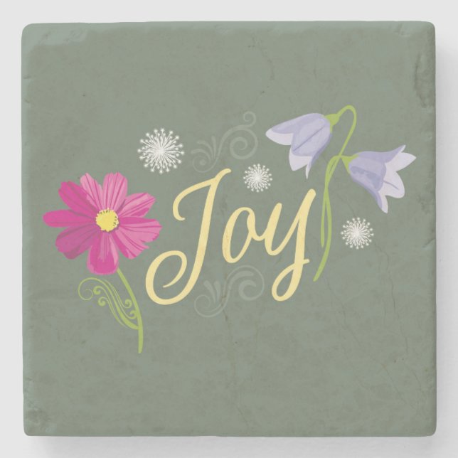 Posavasos De Piedra Joyful Coaster (Anverso)