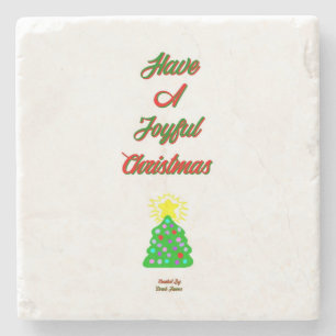 Posavasos De Piedra Jugosos Navidades Marble Stone Coaster