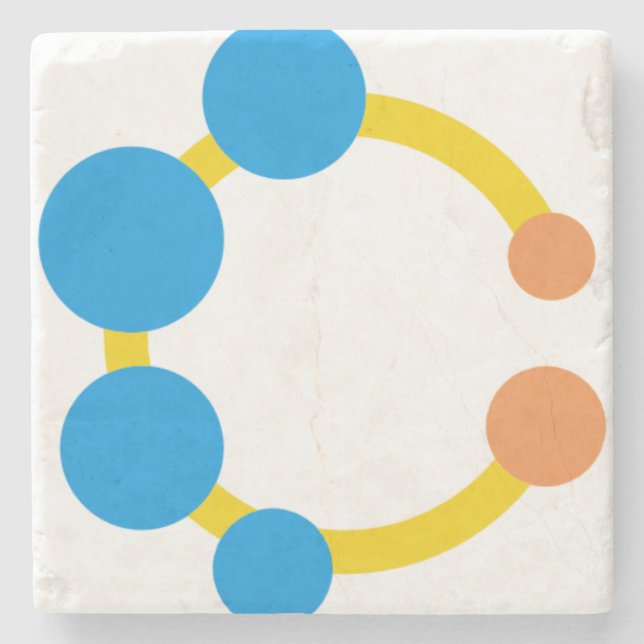 Posavasos De Piedra juguete rattle (Anverso)