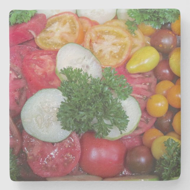 Posavasos De Piedra Juicy Tomato (Anverso)