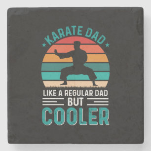 Posavasos De Piedra Karate Dad