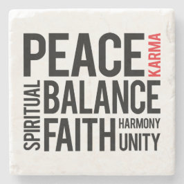 Posavasos De Piedra Karma