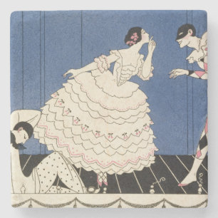 Posavasos De Piedra Karsavina, 1914 (impresión del pochoir)