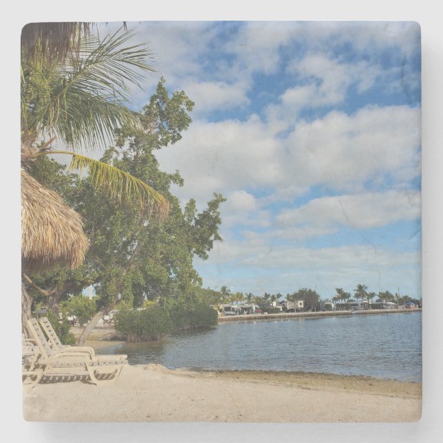 Posavasos De Piedra Key West Coaster (Anverso)