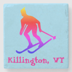 Posavasos De Piedra Killington - Condado de Rutland, Vermont (Pueblo d