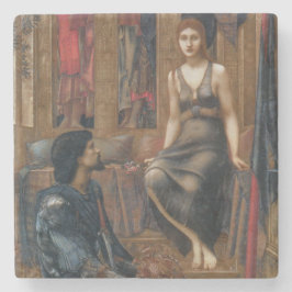 Posavasos De Piedra King Cophetua y la niñera mendigo (de Burne-Jones)