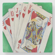 King of Hearts Coasters