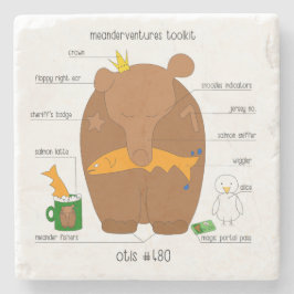 Posavasos De Piedra Kit de herramientas de Meanderventures No. 480 Oti