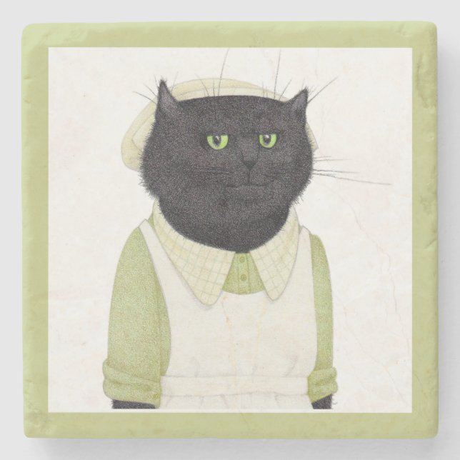 Posavasos De Piedra KITCHE HECHO CAT Mble Stone Coaster (Anverso)