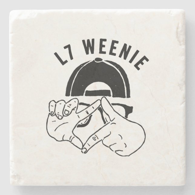 Posavasos De Piedra L7 Weenie (Anverso)