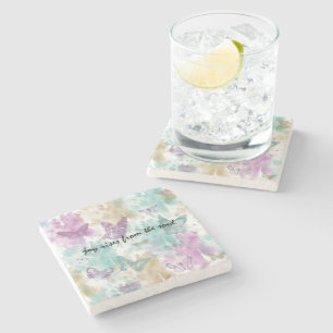 Posavasos De Piedra La alegría surge del alma