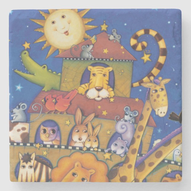 Posavasos De Piedra La arca (Anverso)