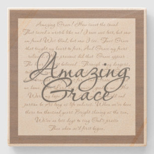 Posavasos De Piedra La asombrosa Grace Stone Coaster