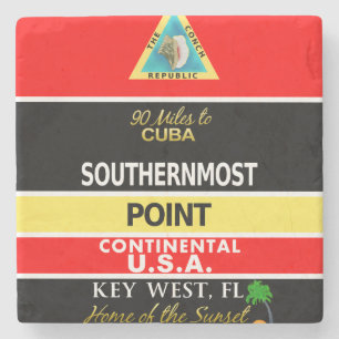 Posavasos De Piedra La boya más situada más al sur Key West del punt