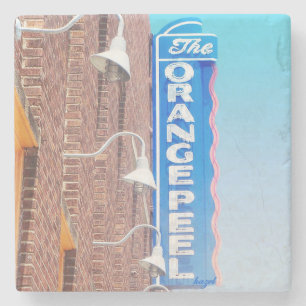 Posavasos De Piedra La cáscara de naranja, Asheville Carolina del