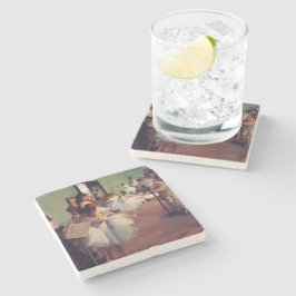 Posavasos De Piedra La clase de danza de Edgar Degas