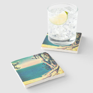 Posavasos De Piedra ¡La costa Michigan!