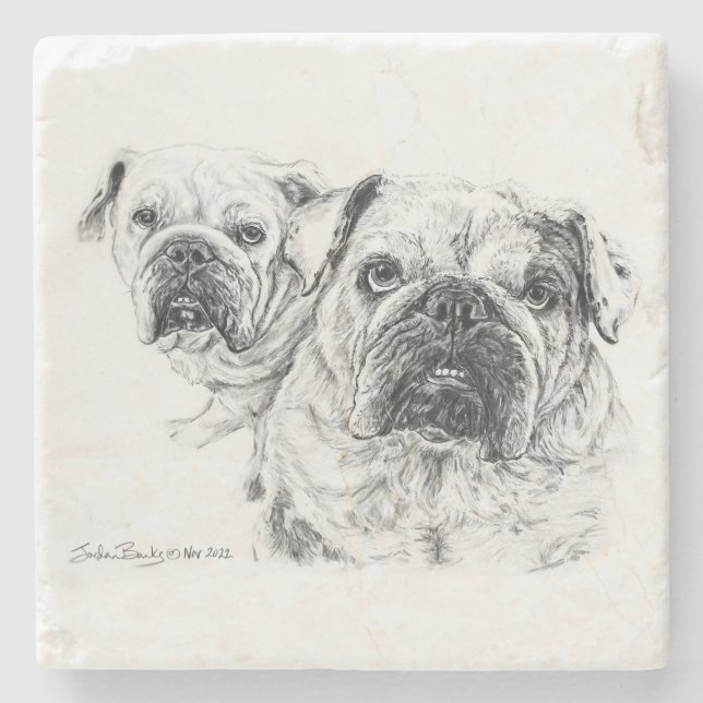 Posavasos De Piedra La escoria de piedra de divas calvas (Anverso)